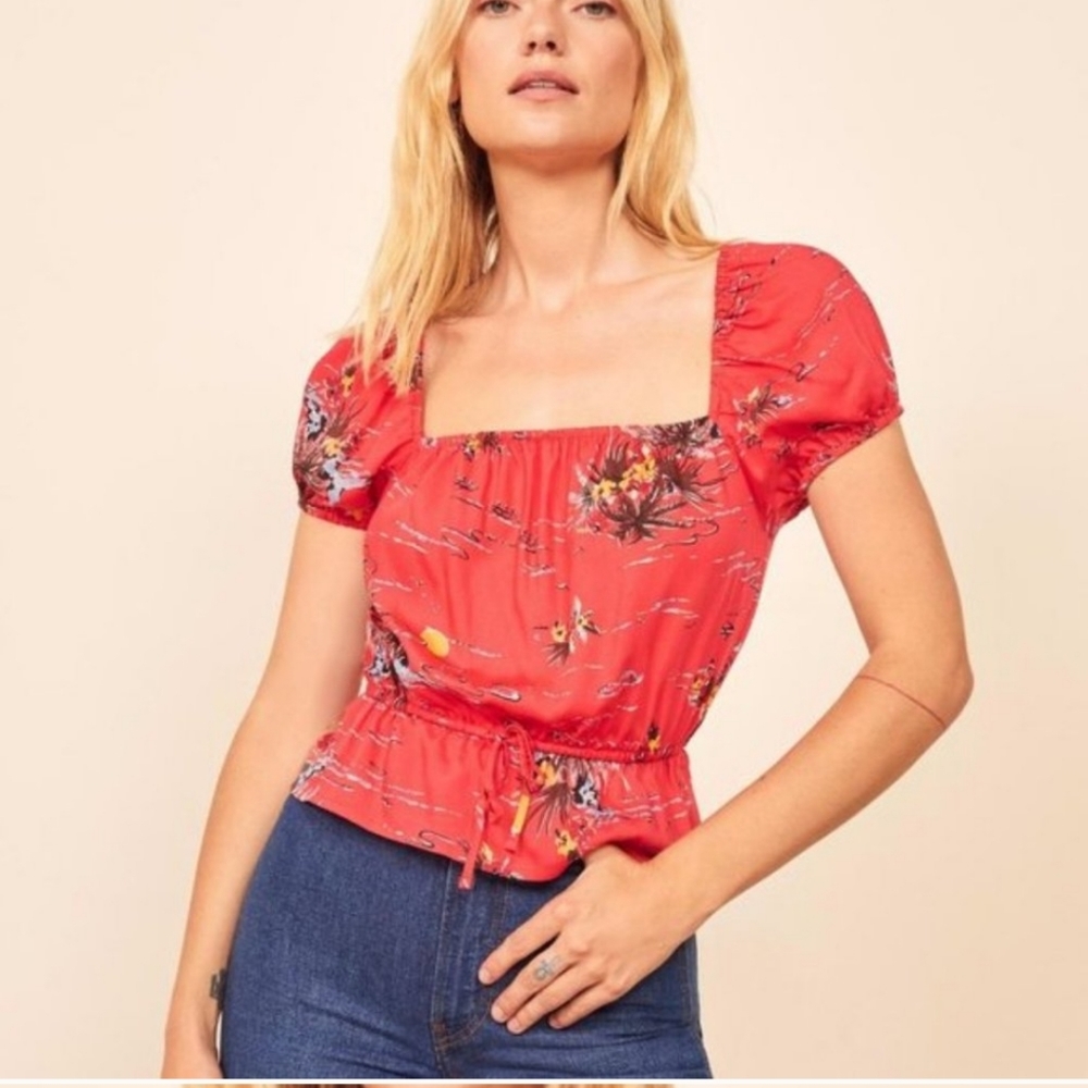Reformation Hawaiian Top M